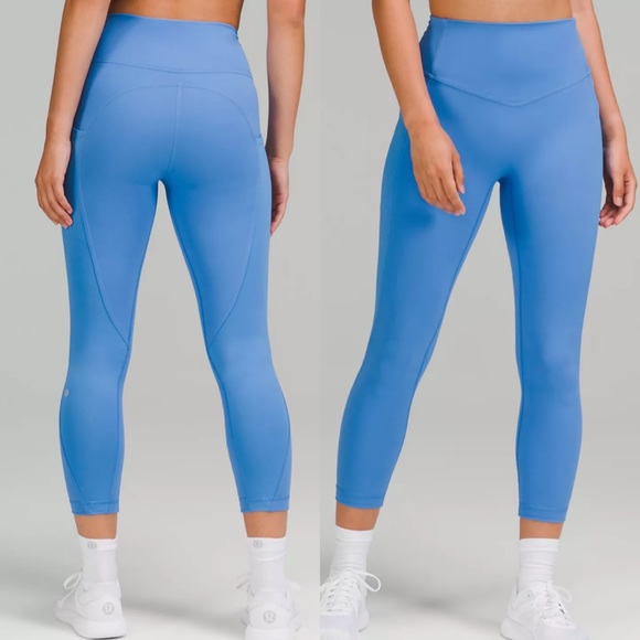 lululemon athletica Pants - Lululemon All the Right Places High-Rise Crop 23" - Blue Nile